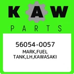 56054-0057 Mark,fuel Tank,lh,kawasaki 560540057, New Genuine Oem Part. Price: $29.86.