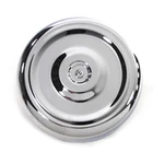 Wyatt Gatling Chrome 8"" Round Bobber Air Cleaner Cover 34-1354 (no Ship To New. Price: $64.92.