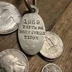 1969 Triumph T120R Bonneville Motorcycle Key Fob New. Price: $19.95.