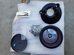 Genuine Harley Sportster Black Air Cleaner Assy Carbon Fiber Cover New. Price: $140.00.