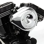 S&s Cycle Air Cleaner Kit Stealth Teardrop Chrome 170-0524B New. Price: $395.95.