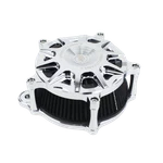 Chrome Air Filter Intake Cleaner For Harley Fxdls 16-17 Softail 08-16 Touring New. Price: $192.95.