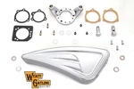 Chrome Wyatt Gatling Air Cleaner Assembly For Harley-davidson New. Price: $128.99.