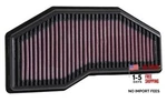 Engine Air Filter: High Performance, Premium, Powersport Fits New. Price: $94.76.