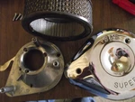 Harley S&s Cycle Tear Drop 378/330 Air Cleaner E/g Carbs Used. Price: $130.00.