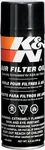 K & Air Filter Oil 6.5 Oz. Net Wt. Aerosol 99-0504 New. Price: $11.99.