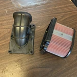 22 Yamaha R7 Intake Air Filter Element And Top Oem Used. Price: $85.00.
