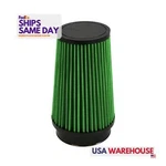Green Filter GRE7124 Conical Reusable Cotton Air Element Fits Universal New. Price: $57.46.