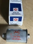 Vintage Ac Delco GF-90 Gasoline Fuel Filter 5650577 Nos New Old Stock Gm Classic. Price: $24.99.