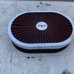 Summit Racing Oval Air With Top No Base 8 X12 Reuseable Filters New. Price: $24.99.