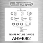 AH94082 Temperature Gauge Fits John Deere (surplus Open Box) New. Price: $295.85.