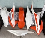 2019 Ktm 350SXF Oem Plastic Kit Fenders Number Plates Shrouds 19-22 125-450 Used. Price: $110.00.