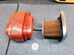 Honda Trail Air Cleaner Housing & Cover Scarlet Red #17231-053-000C Used. Price: $55.00.