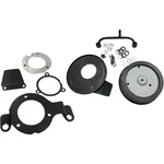 Harddrive M8 Round Hi Perform Satin Black A/c And Breather Kit 120427 New. Price: $303.26.