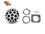 Wyatt Gatling Chrome Drilled Air Cleaner For Harley Davidson V-twin 88-2006 Xl New. Price: $72.69.