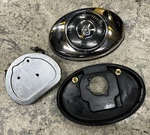 Harley Davidson Air Cleaner Cover, Backing Plate 29581-01AFILTER 29400042 Used. Price: $59.99.