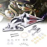 Chrome Spike Cone Air Filter Cleaner For Harley Touring Softail Road King Glide New. Price: $94.95.