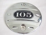 Indian Motorcycle Airbox/air Cleaner Chrome "105" Badge New. Price: $189.99.