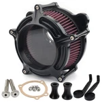 For Harley Evo Twin Cam Dyna Softail Fatboy Cnc Black Air Cleaner Intake Filter New. Price: $88.99.