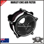 Rsd Black Cnc Air Filter Cleaner Intake Harley Softail Dyna Touring Glide 08-16 Brand. Price: $118.55.