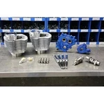 S&s Cycle Power Package 110" Silver Big Bore Kit W/ 585 Chain Cams 07-17 New. Price: $3011.36.