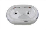 Oval Air Cleaner Cover Chrome For Harley-davidson New. Price: $72.99.