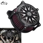Cnc Cut Rsd Air Cleaner Intake Filter For Harley Dyna Super Glide Fxd Fld Fatboy New. Price: $99.10.