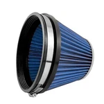 Universal Clamp-on Air Intake Filter, High Performance, 6 Inch Fixed Blue New. Price: $36.67.