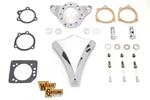 V-twin 34-1849 Chrome Wyatt Gatling Air Cleaner Assembly New. Price: $142.75.