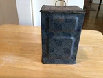 Antique Vtg Atlas Bolt & Screw Metal Can Container Lid -rare Used. Price: $9.99.
