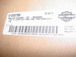 Harley Davidson 107 Logo Air Cleaner Trim Brushed Chrome Aluminum 61300788 New. Price: $36.00.